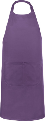 Kariban - Polyester-Baumwoll Schürze (Purple)