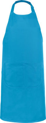Kariban - Polyester-Baumwoll Schürze (Tropical Blue)