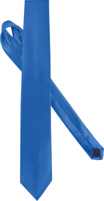Kariban - Satin Krawatte (Light Royal Blue)