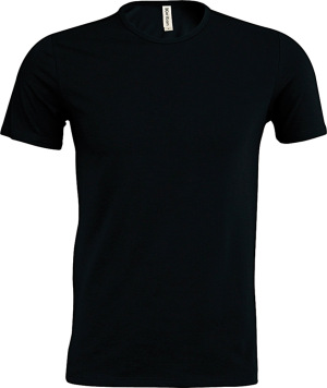 Kariban - Eros Men ́s Short Sleeve Round Neck T-Shirt (Black)