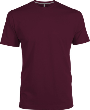 Kariban - Herren Kurzarm Rundhals T-Shirt (Wine)