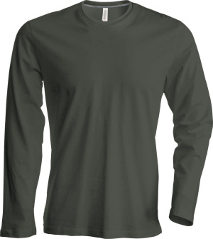 Kariban - Round Neck Tee Long Sleeve (Dark Khaki)