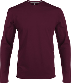 Kariban - Round Neck Tee Long Sleeve (Wine)