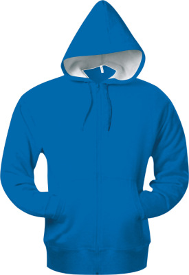 Kariban - Full Zip Heavyweight Hooded Sweatshirt (Light Royal Blue)