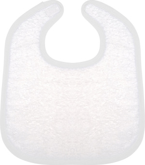 Kariban - Baby Frottier Lätzchen (White/White)