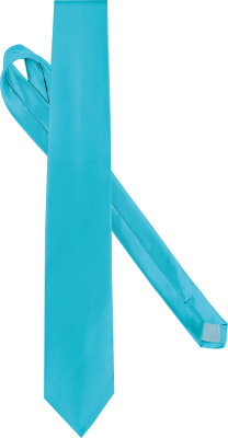 Kariban - Satin Krawatte (Turquoise)