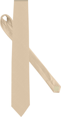 Kariban - Seiden Krawatte (Natural)