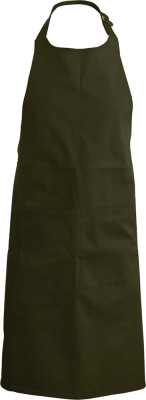 Kariban - Latzschürze (Green Olive)