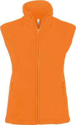 Kariban - Melodie Ladies Micro Fleece Gilet (Orange)