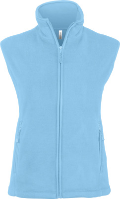 Kariban - Melodie Ladies Micro Fleece Gilet (Sky Blue)