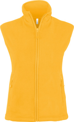 Kariban - Melodie Ladies Micro Fleece Gilet (Yellow)