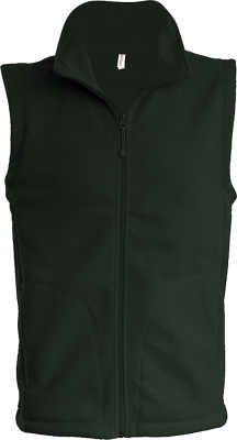 Kariban - Luca Herren Fleece Weste (Forest Green)