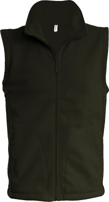 Kariban - Luca Herren Fleece Weste (Green Olive)