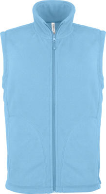 Kariban - Luca Herren Fleece Weste (Sky Blue)
