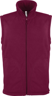 Kariban - Luca Herren Fleece Weste (Wine)