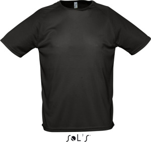 SOL’S - Mens Raglan Sleeves T Sporty (Black)