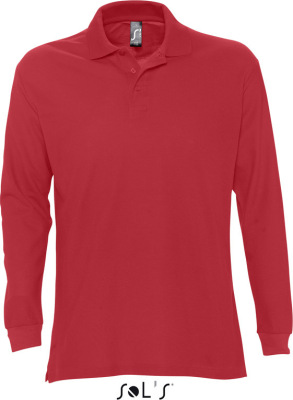 SOL’S - Longsleeve Polo Star (Red)
