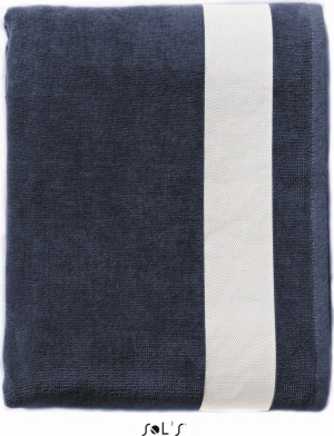 SOL’S - Beach Towel Lagoon (French Navy/White)