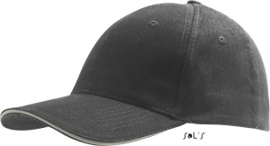 SOL’S - Six Panel Cap Buffalo (Dark Grey (Solid)/Light Grey (Solid))