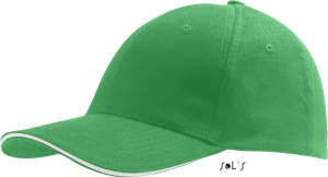 SOL’S - Six Panel Cap Buffalo (Kelly Green/White)