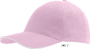 SOL’S - Six Panel Cap Buffalo (Pink/White)