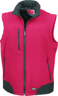 Reflektierende Weste Fluo Softshell Bodywarmer Bedrucken