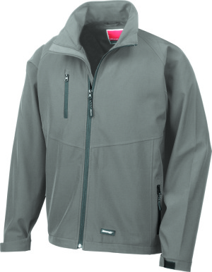 Result - Mens Base Layer Soft Shell (Silver Grey)