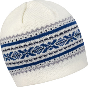 Result - Aspen Knitted Hat (White/Grey/China Blue)