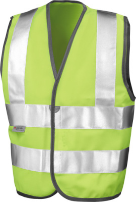 Result - Junior Safety Hi-Viz Vest (Fluorescent Yellow)