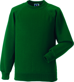 Russell - Raglan Sleeve Sweatshirt (Bottle Green)