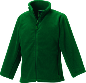 Russell - Children´s Outdoor Fleece Jacket (Bottle Green)