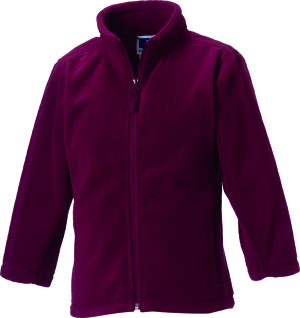 Russell - Children´s Outdoor Fleece Jacket (Burgundy)