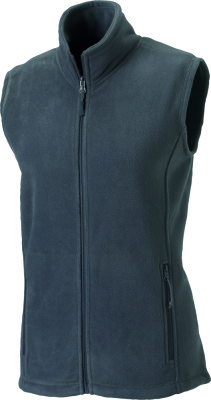 ladies grey fleece gilet