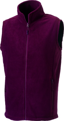 Russell - Outdoor Fleece Gilet (Burgundy)