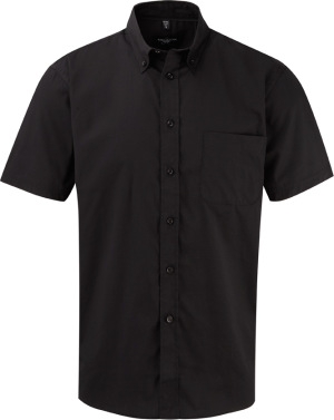 Russell - Kurzärmeliges Twill-Hemd (Black)