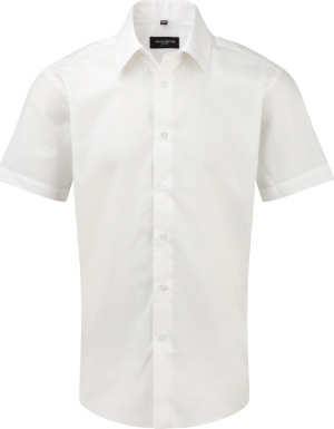 Russell - Oxford férfi rövid ujjú ing (White)