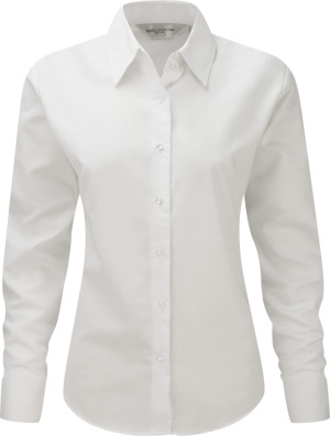 Russell - Női hosszú ujjú blúz Oxford (White)