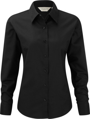 Russell - Női hosszú ujjú blúz Oxford (Black)