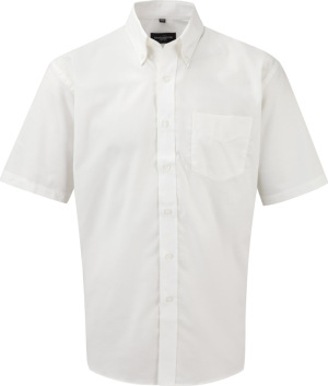 Russell - Men´s Short Sleeve Easy Care Oxford Shirt (White)