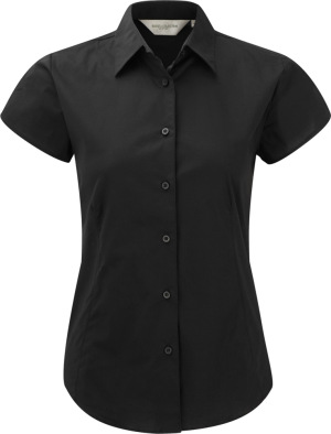 Russell - Ladies´ Short Sleeve Easy Care Fitted Shirt (Black)