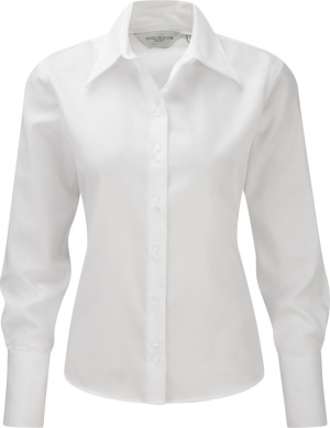 Russell - Ladies´ Long Sleeve Ultimate Non-iron Shirt (White)