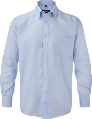 Russell - Men´s Long Sleeve Ultimate Non-iron Shirt (Bright Sky)