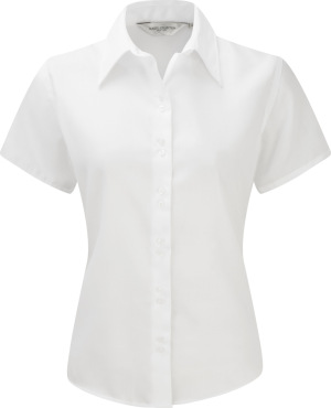 Russell - Ladies´ Short Sleeve Ultimate Non-iron Shirt (White)