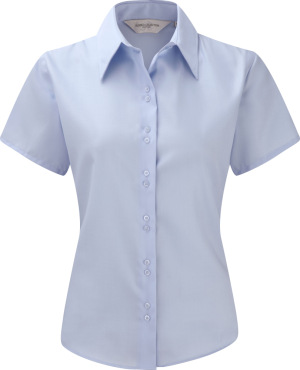 Russell - Ladies´ Short Sleeve Ultimate Non-iron Shirt (Bright Sky)