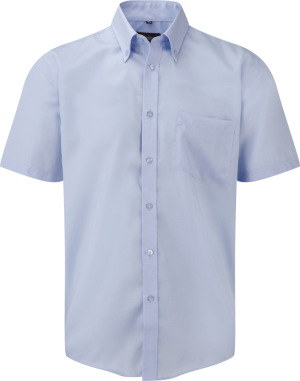 Russell - Men´s Short Sleeve Ultimate Non-iron Shirt (Bright Sky)