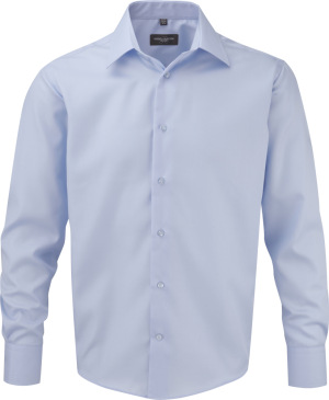 Russell - Men´s Long Sleeve Tailored Ultimate Non-iron Shirt (Bright Sky)