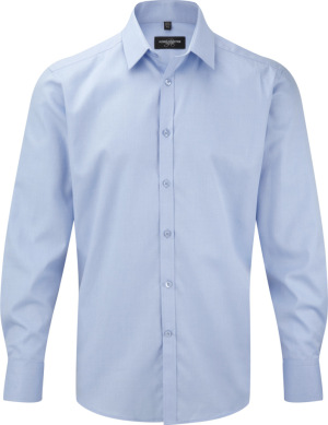 Russell - Halszálkás hosszú ujjú ing (Light Blue)