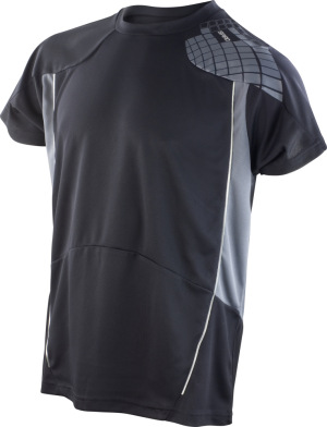 Spiro - Training Shirt (Black/Grey)