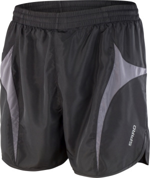 Spiro - Micro Lite Running Shorts (Black/Grey)