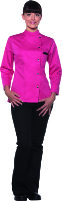 Karlowsky - Damenkochjacke Larissa (pink)